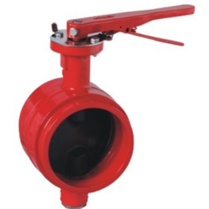 Grooved Ends Butterfly Valve, Ductile Iron, SS416 Stem