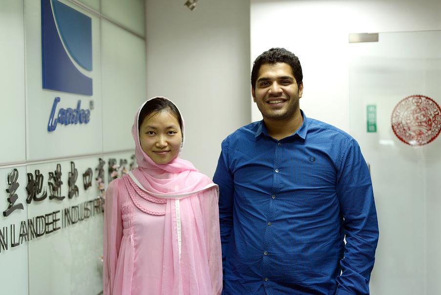 Brotherhood Client APE from Pakistan visited Orientsteel International Sales Center China